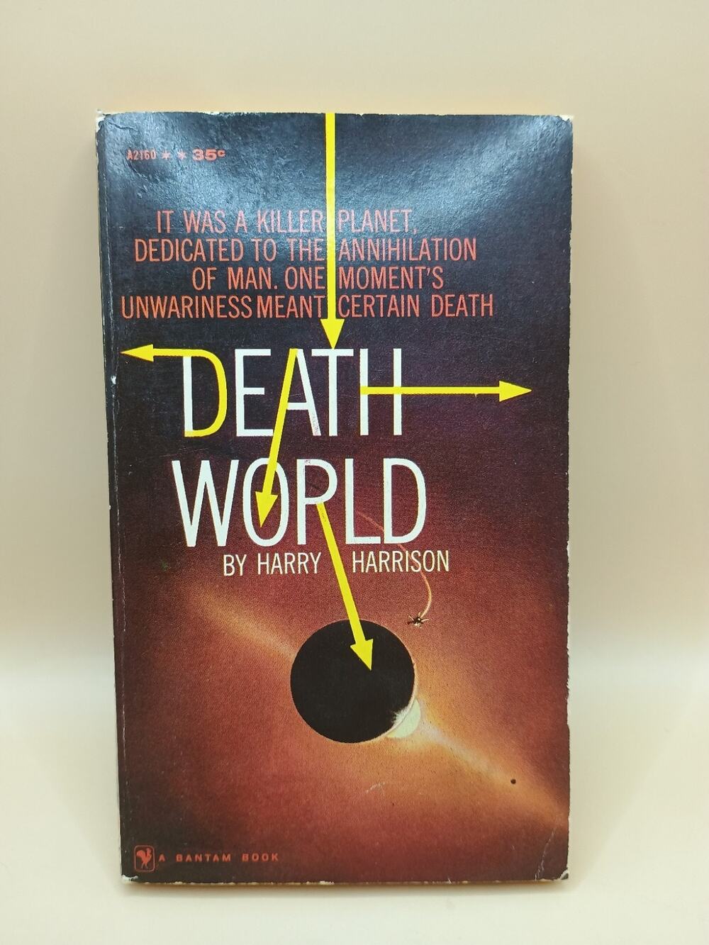 Deathworld A2160 Bantam 1960 Harry Harrison Science Fiction